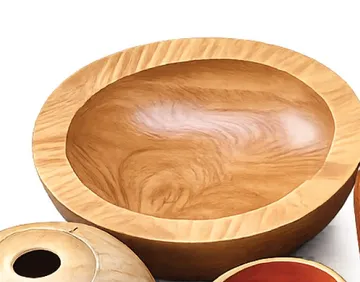 Curly Maple Harvest Bowl